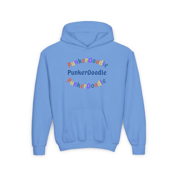 PunkerDoodle® Youth Heavy Blend Hooded Sweatshirt - Image 7